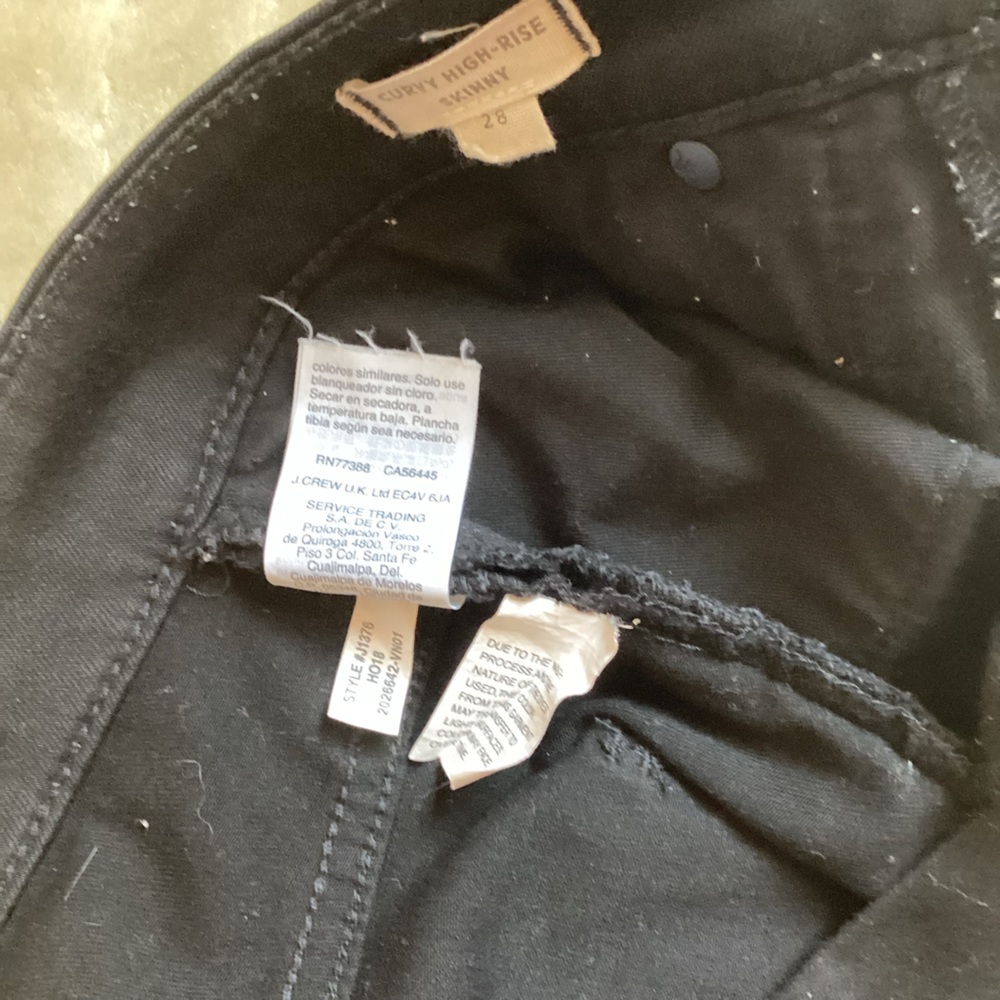 MADEWELL CURVY HIGH RISE SKINNY JEANS - Picture 12 of 16